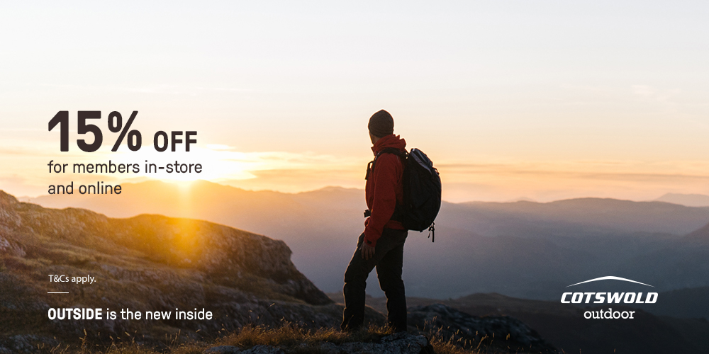 Win a £50 voucher for Cotswold Outdoor