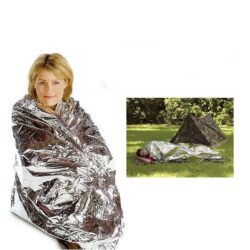 Emergency foil blanket